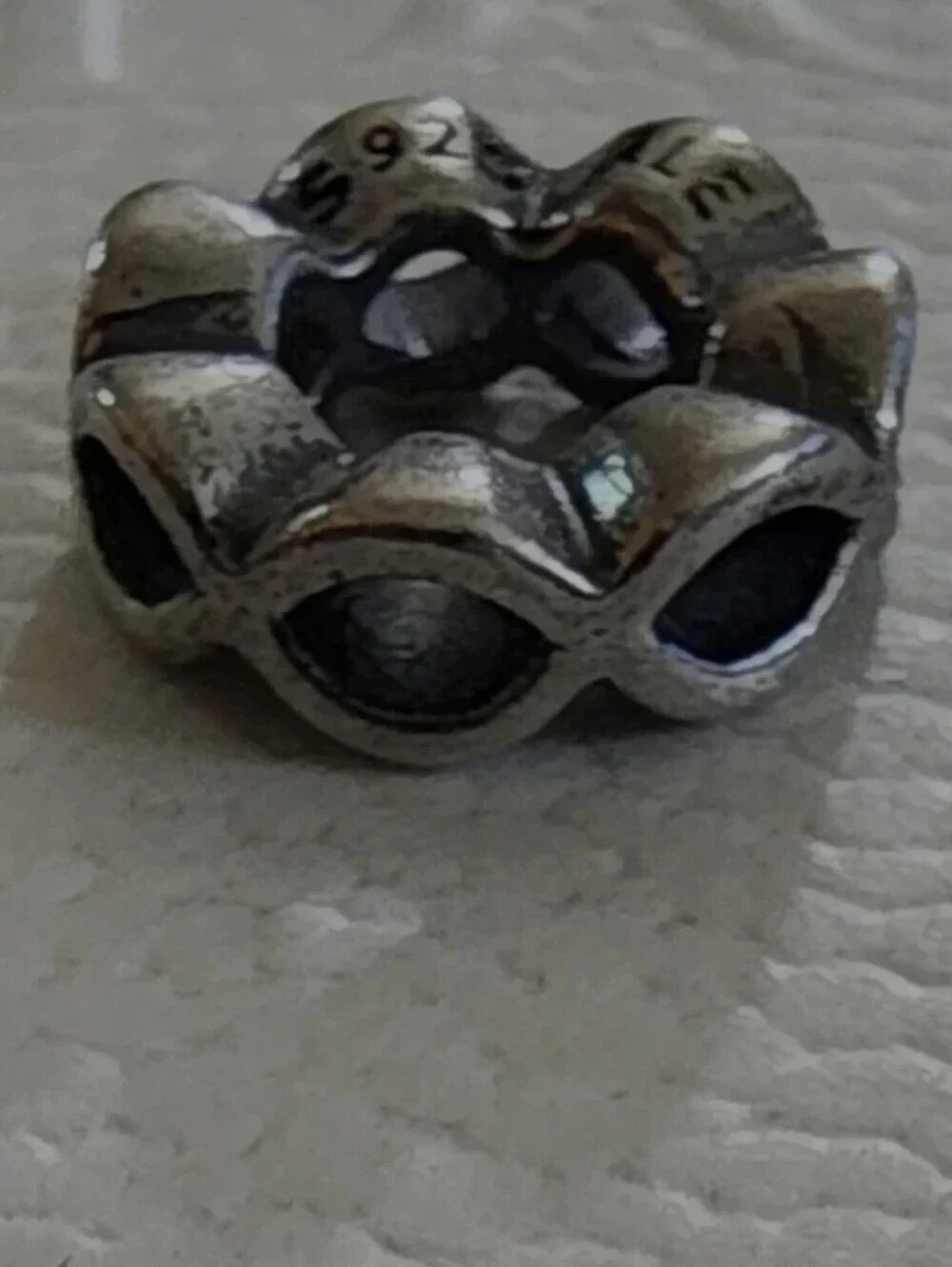 Authentic Pandora Sterling Silver 925 Open Sky Spacer Charm